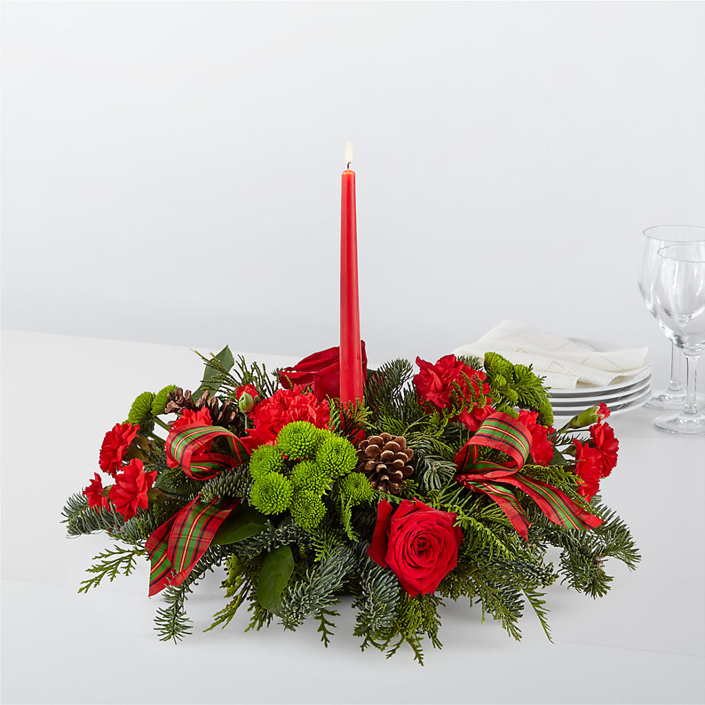 By the Candlelight Centerpiece – Happy Events By Euna, Metuchen NJ