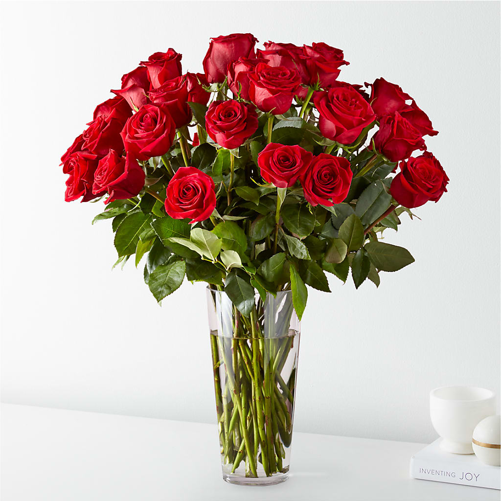 Long Stem Red Rose Bouquet – Happy Events By Euna, Metuchen NJ