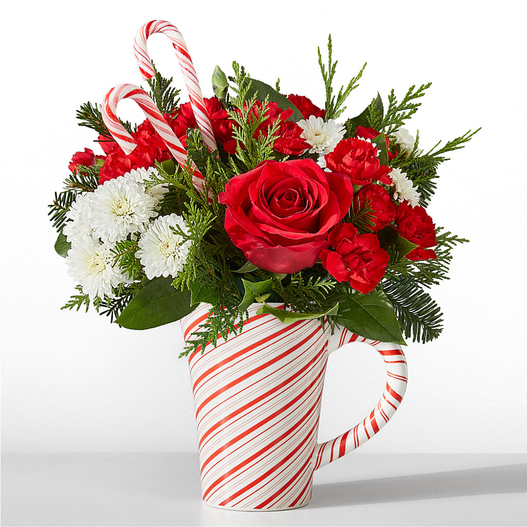 Peppermint Swirl Mug – Happy Events By Euna, Metuchen NJ