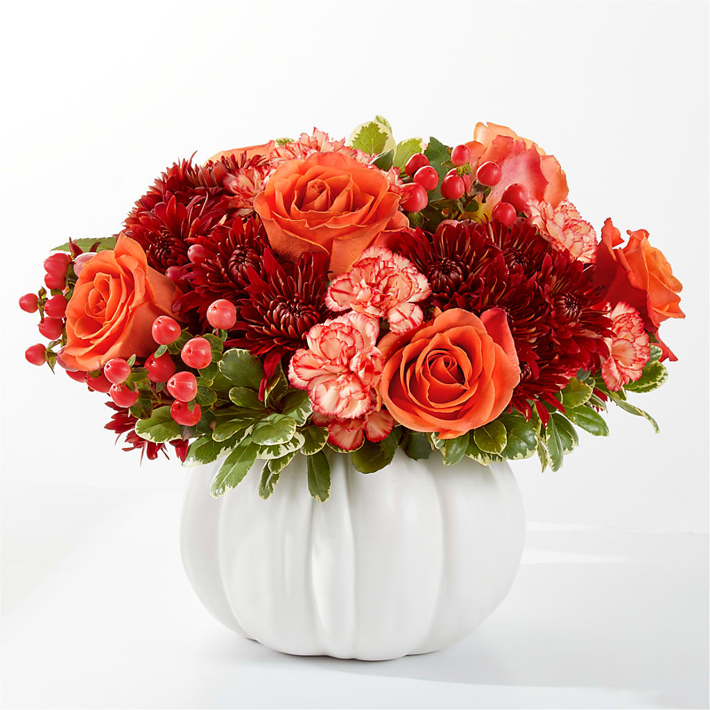 Autumn Air Pumpkin Bouquet – Happy Events By Euna, Metuchen NJ