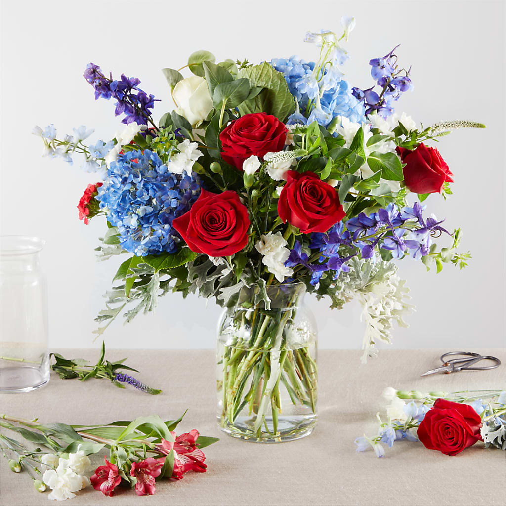 Star Spangled - A Florist Original – Happy Events By Euna, Metuchen NJ