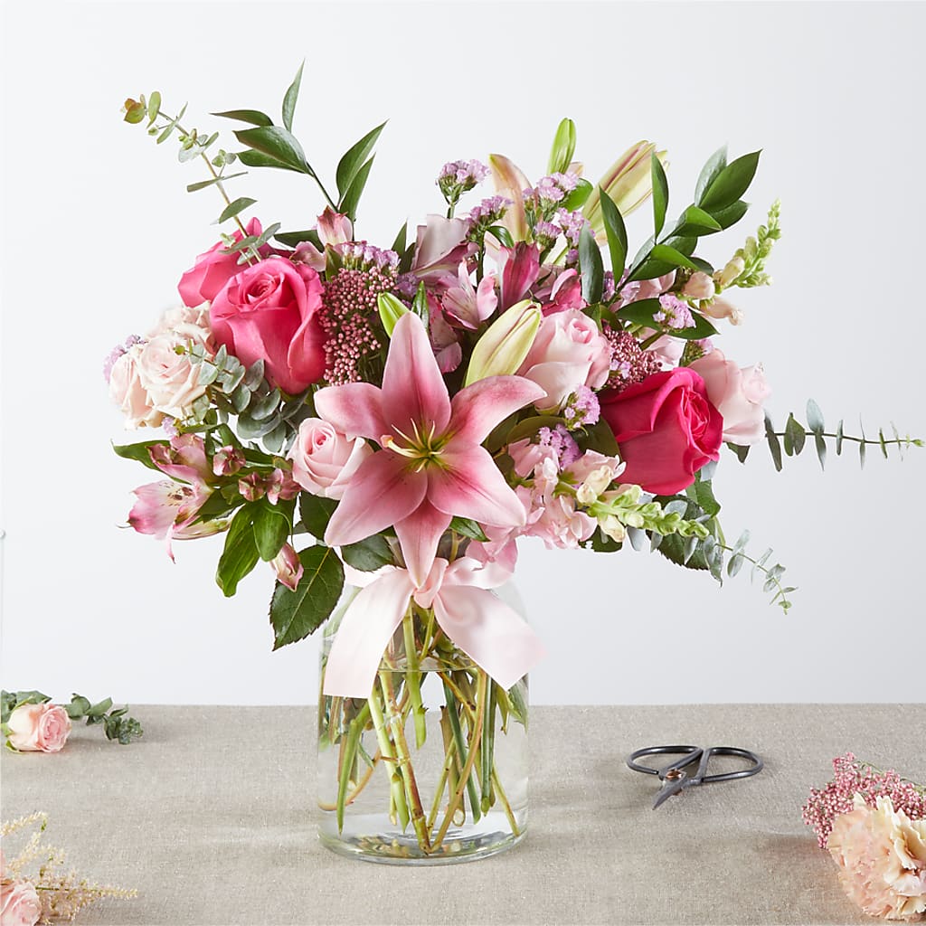 Pink Ribbon - A Florist Original – Happy Events By Euna, Metuchen NJ