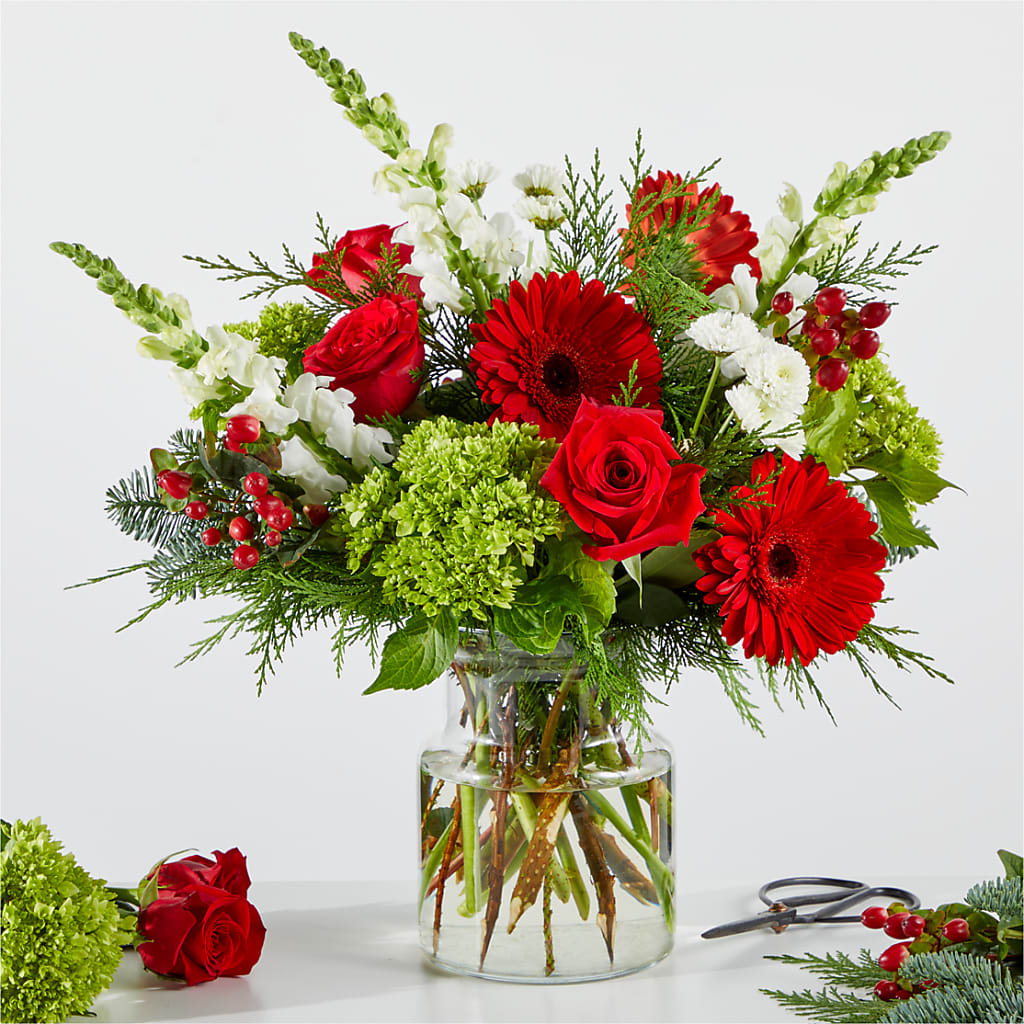 Merry Moment Bouquet – A Florist Original – Happy Events By Euna, Metuchen NJ