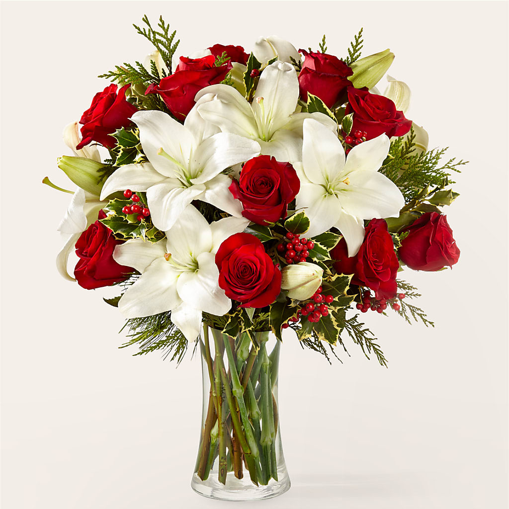 Sparkling Snowflakes Bouquet – Happy Events By Euna, Metuchen NJ