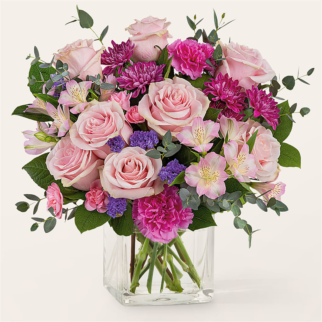 Rosy Radiance Bouquet – Happy Events By Euna, Metuchen NJ