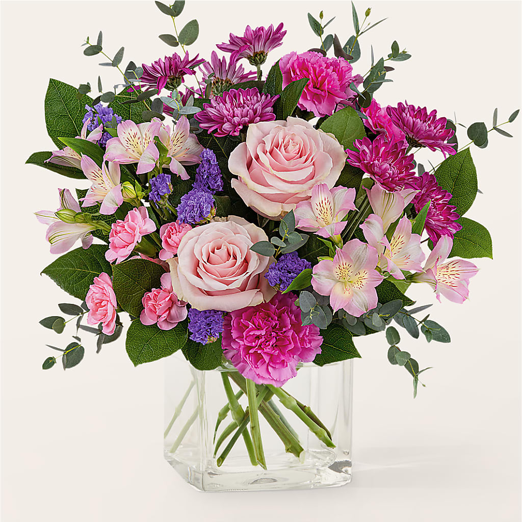 Rosy Radiance Bouquet – Happy Events By Euna, Metuchen NJ