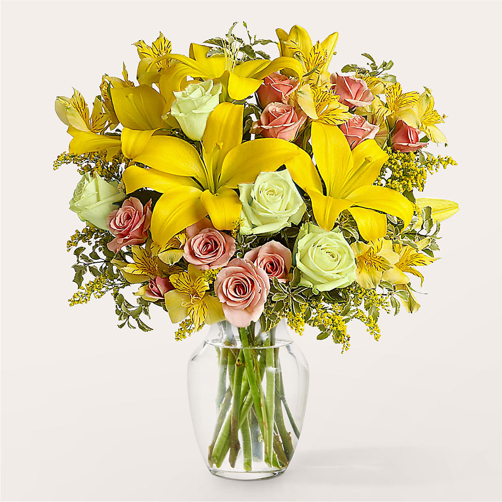 Sunburst Bouquet – Happy Events By Euna, Metuchen NJ