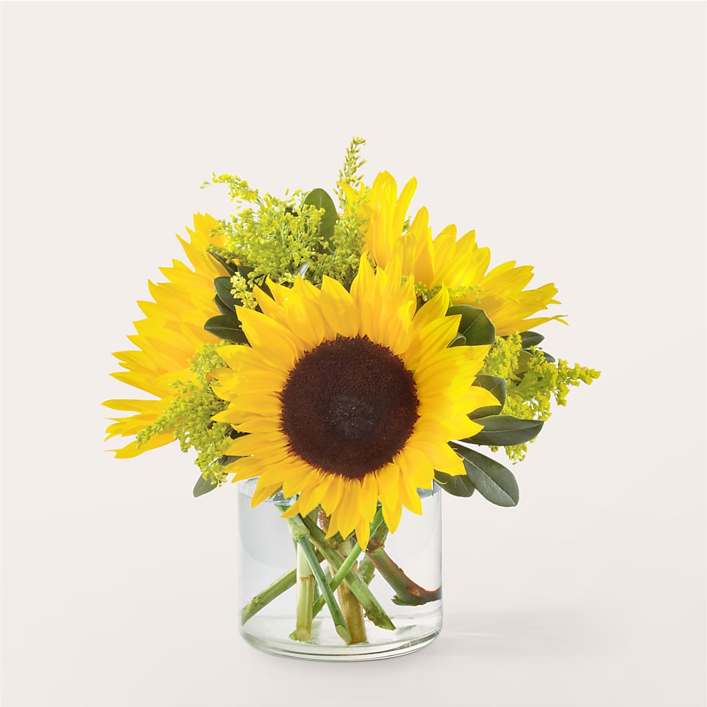 Beaming Sunflower Bouquet – Happy Events By Euna, Metuchen NJ