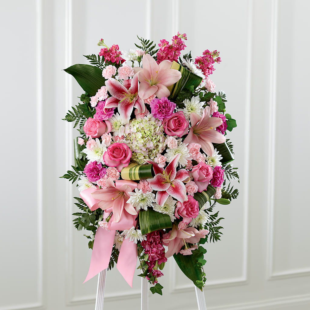 Comforting Standing Spray – Happy Events By Euna, Metuchen NJ
