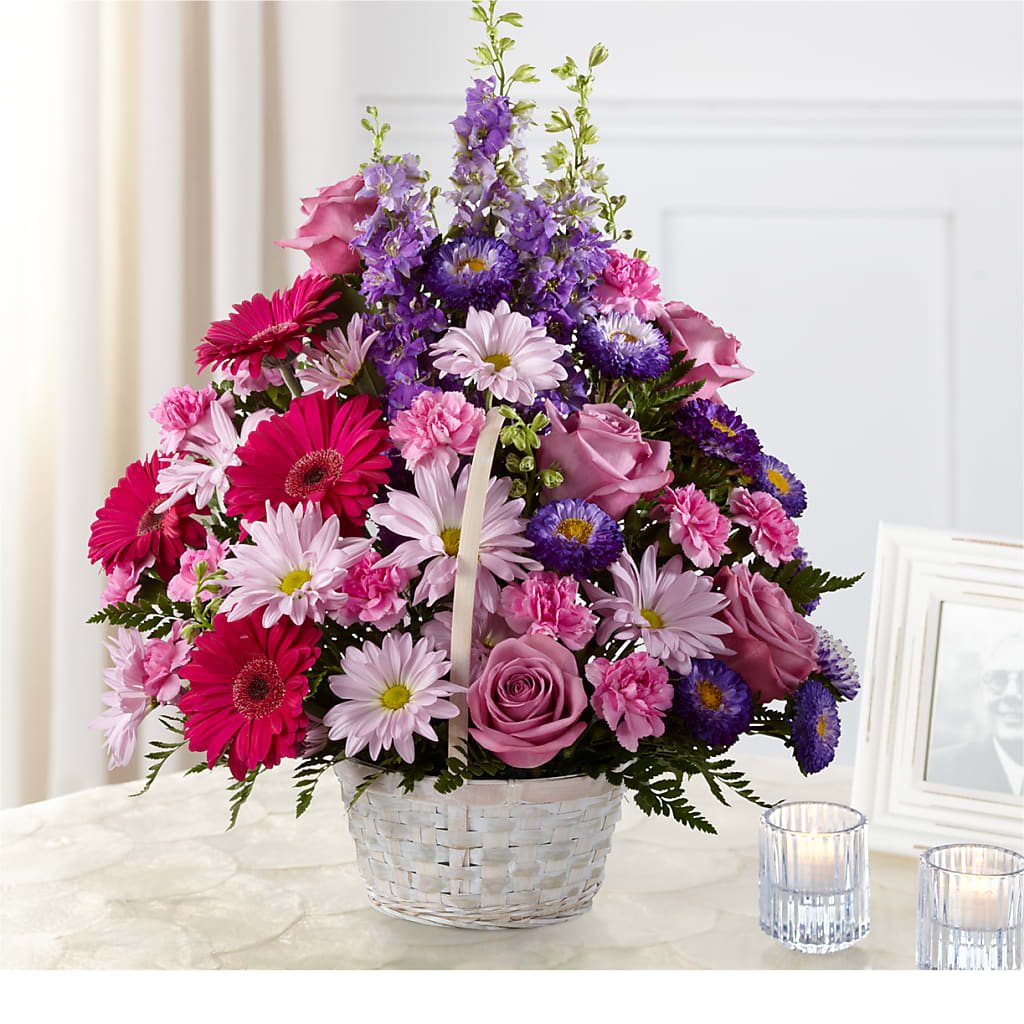 Pastel Peace Basket – Happy Events By Euna, Metuchen NJ