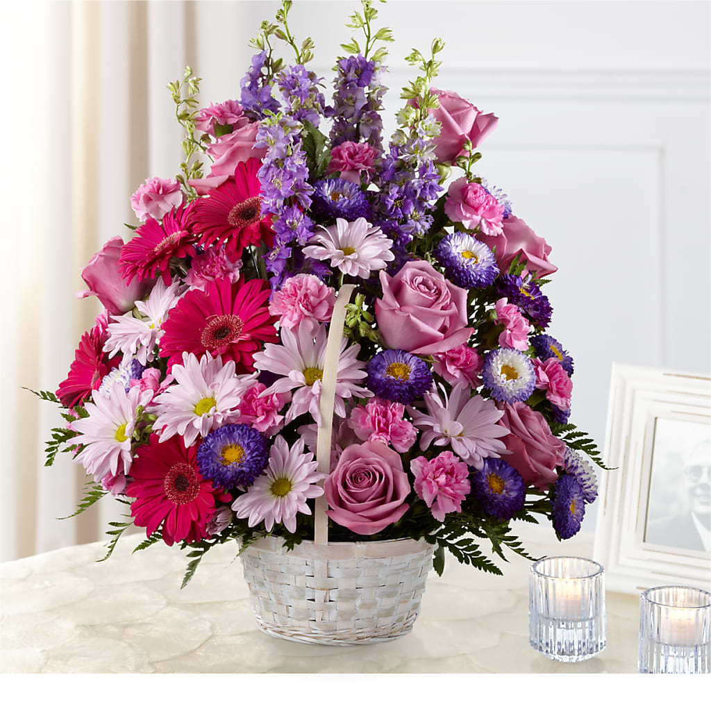 Pastel Peace Basket – Happy Events By Euna, Metuchen NJ