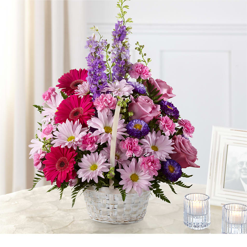Pastel Peace Basket – Happy Events By Euna, Metuchen NJ