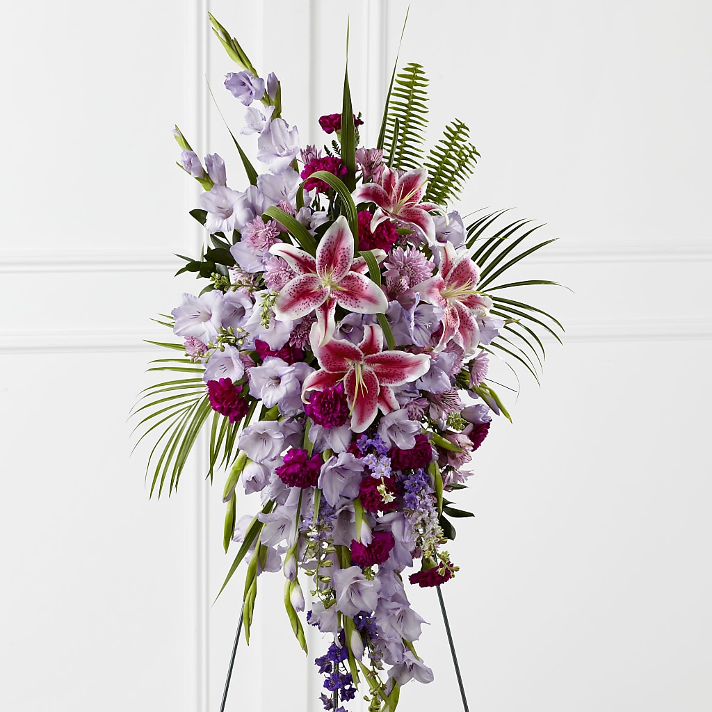 Tender Touch Standing Spray – Happy Events By Euna, Metuchen NJ