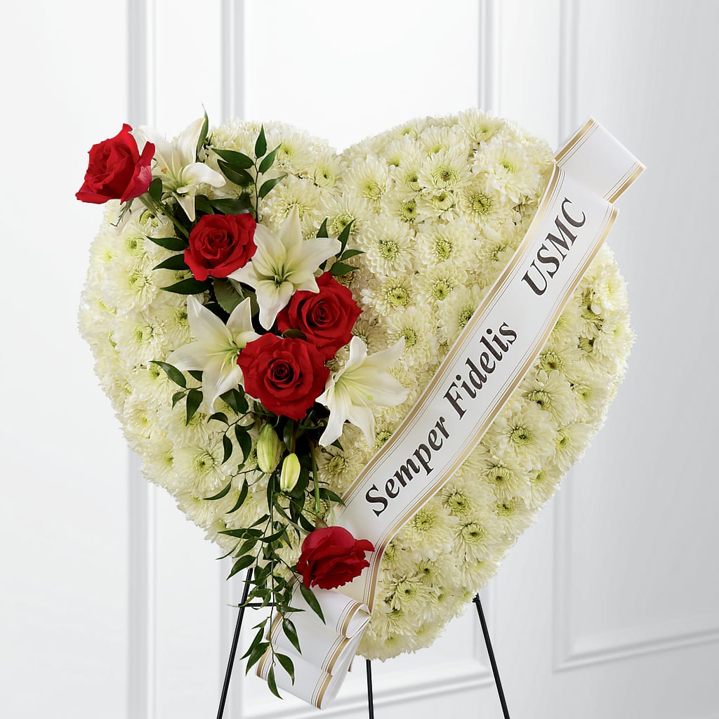 Heartfelt Hero Standing Heart – Happy Events By Euna, Metuchen NJ
