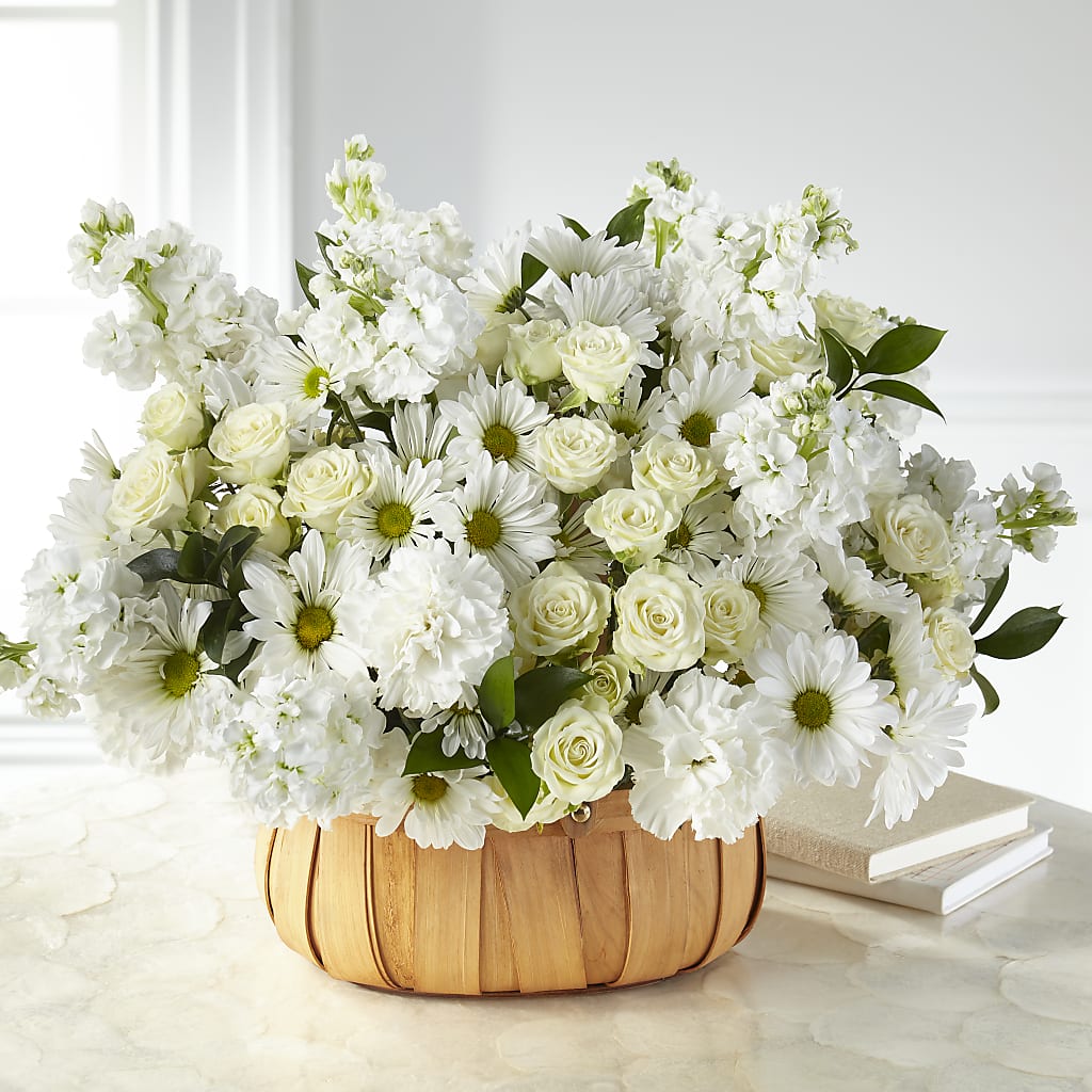 Graceful Garden Basket – Happy Events By Euna, Metuchen NJ