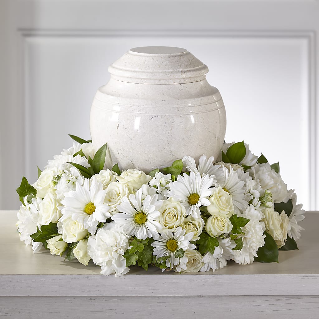 Ivory Gardens Cremation Adornment – Happy Events By Euna, Metuchen NJ