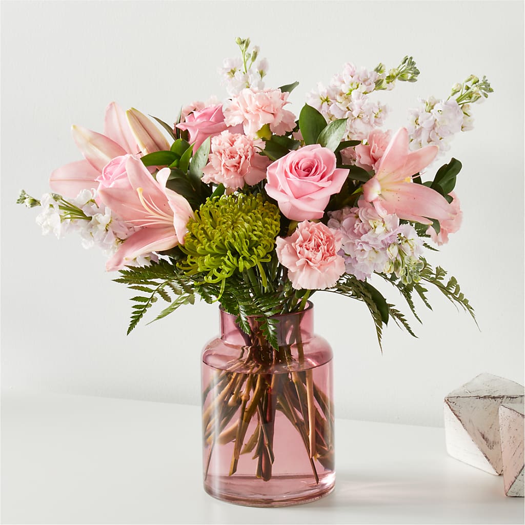 Pretty in Pink Bouquet – Happy Events By Euna, Metuchen NJ