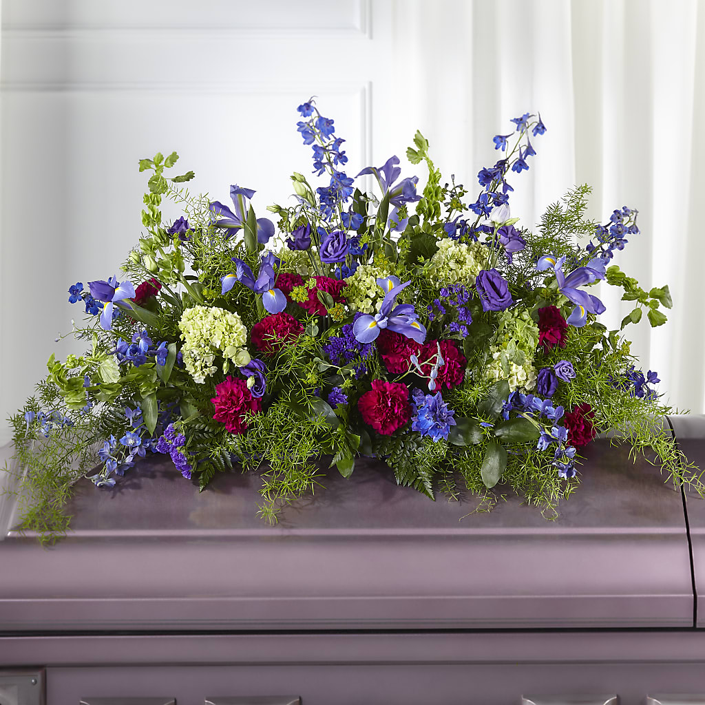 Always Treasured Casket Spray – Happy Events By Euna, Metuchen NJ