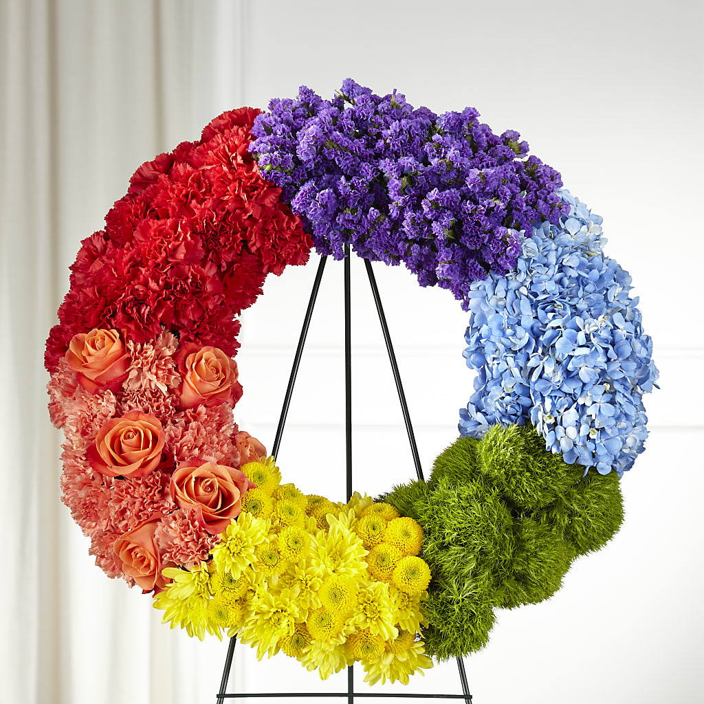 Circle of Love Wreath – Happy Events By Euna, Metuchen NJ