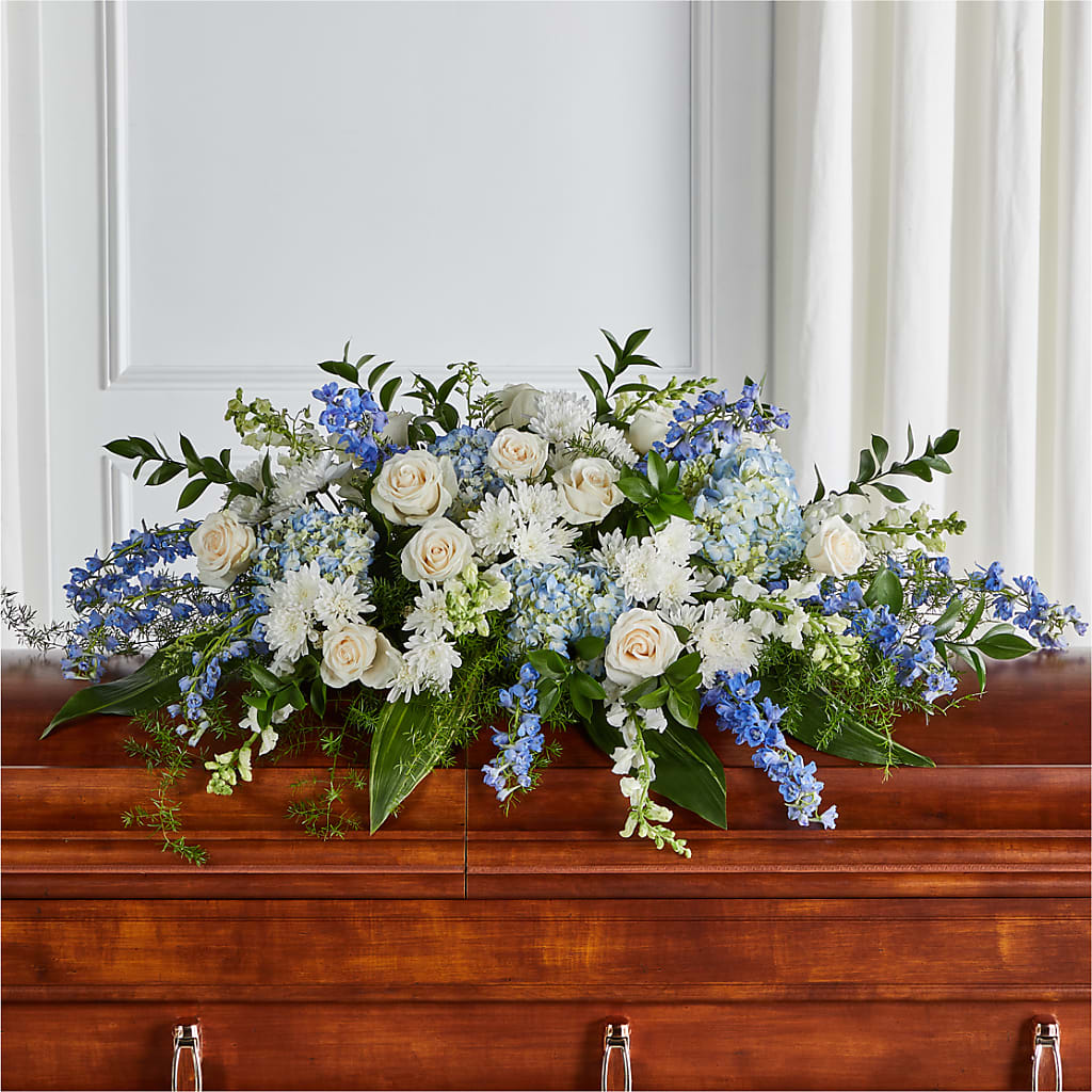 Timeless Essence Casket Spray – Happy Events By Euna, Metuchen NJ