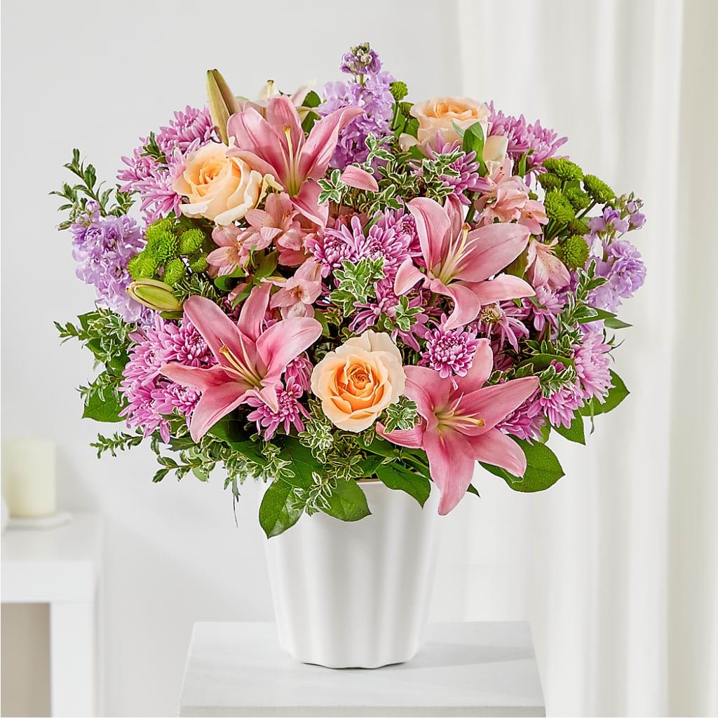 Supportive Embrace Tabletop Basket – Happy Events By Euna, Metuchen NJ