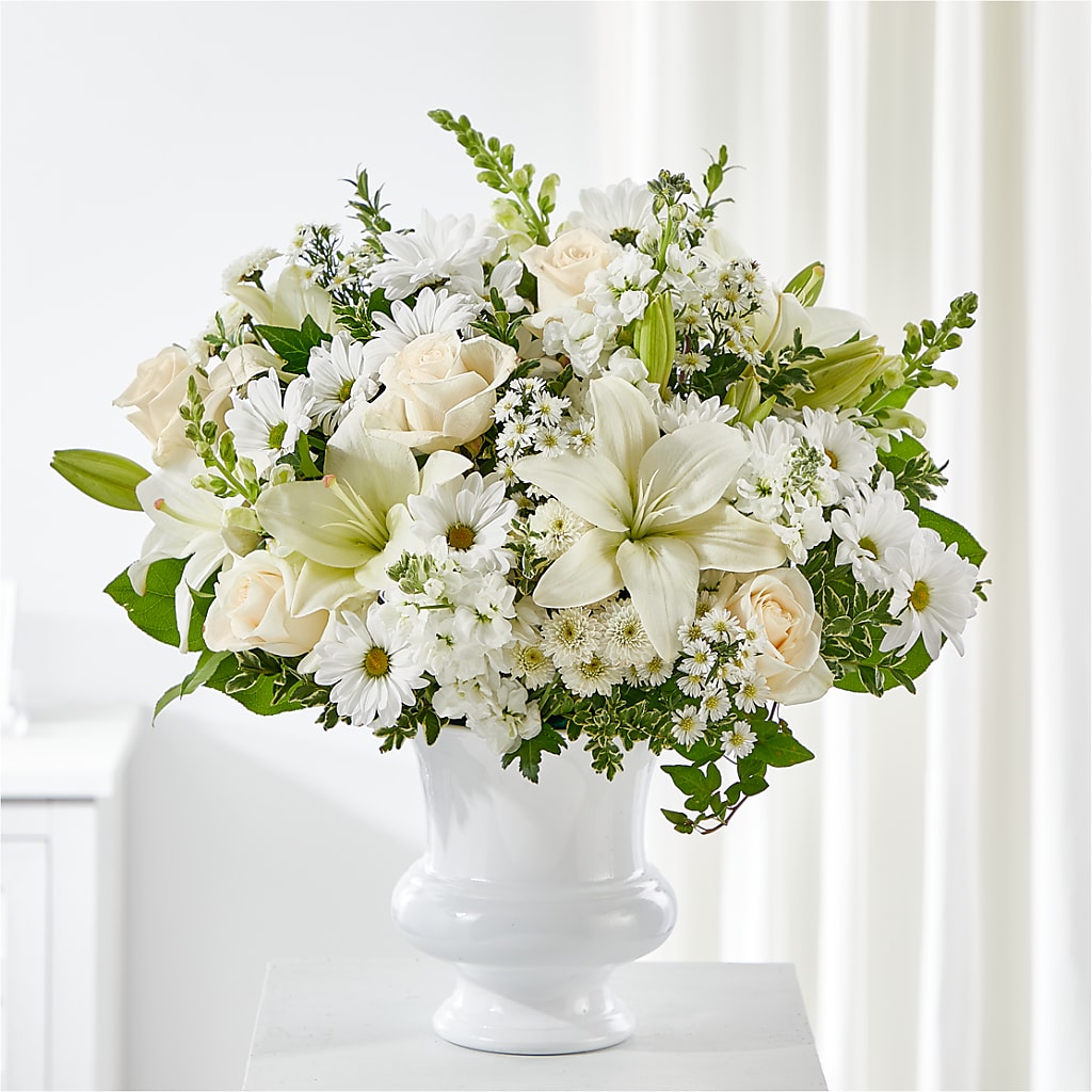 Uplifting Urn Arrangement – Happy Events By Euna, Metuchen NJ