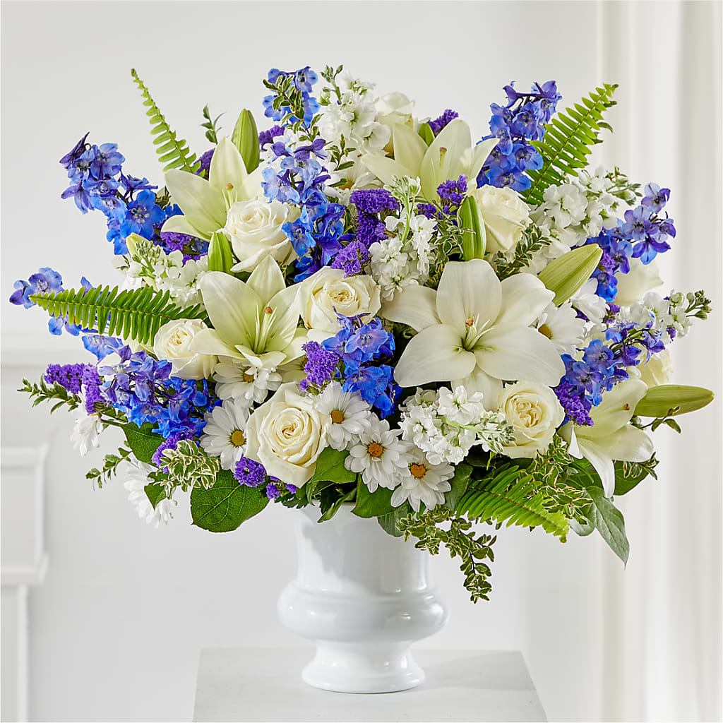 Expressions of Hope Urn Arrangement – Happy Events By Euna, Metuchen NJ