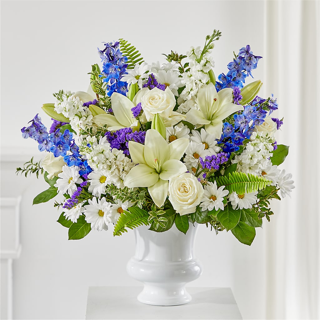 Expressions of Hope Urn Arrangement – Happy Events By Euna, Metuchen NJ