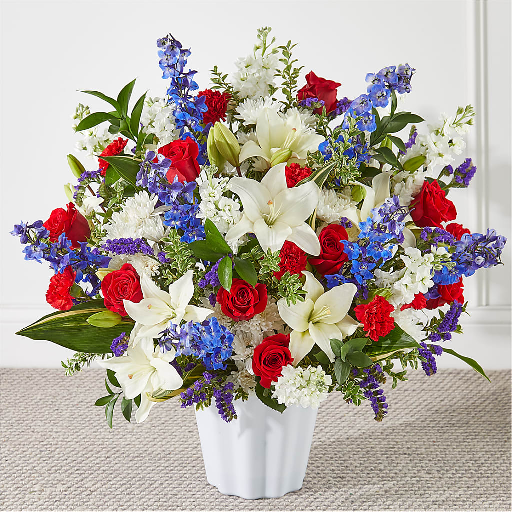 Consoled Floor Basket – Happy Events By Euna, Metuchen NJ