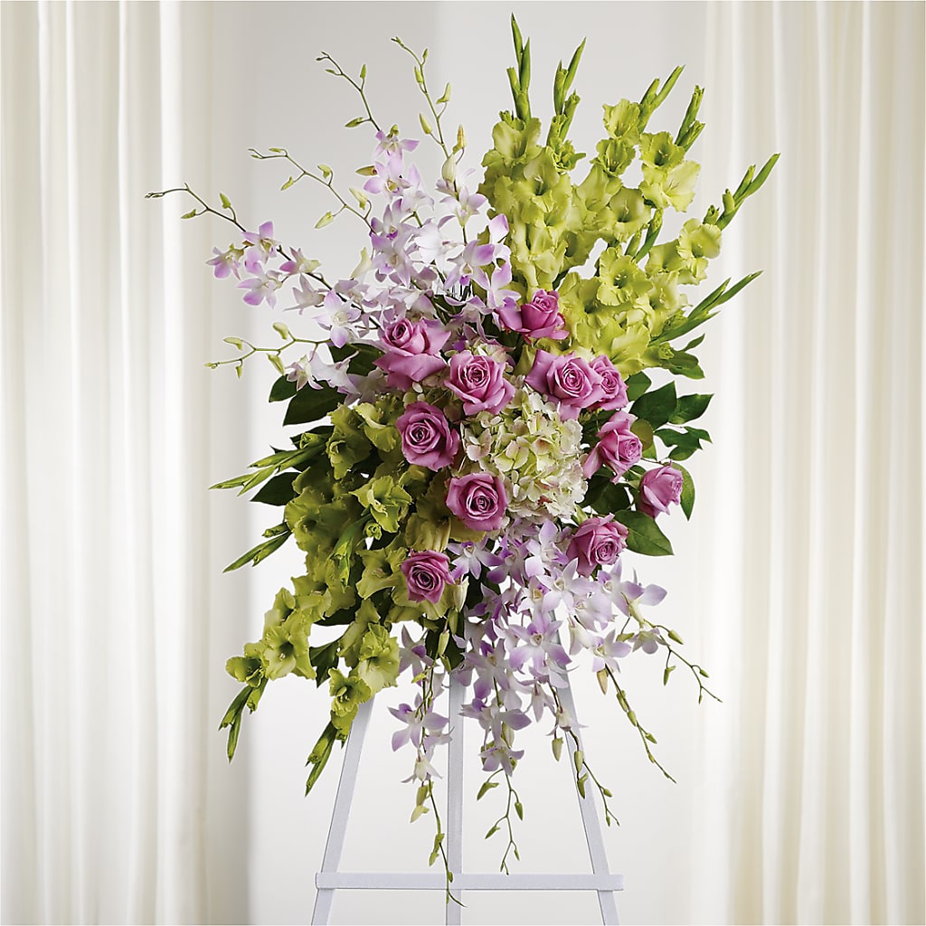 Lasting Legacy Standing Spray – Happy Events By Euna, Metuchen NJ