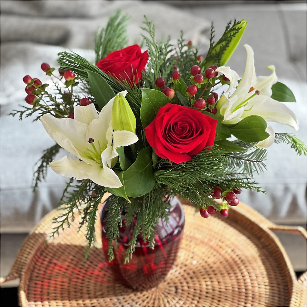 Evergreen Delight Bouquet – Happy Events By Euna, Metuchen NJ
