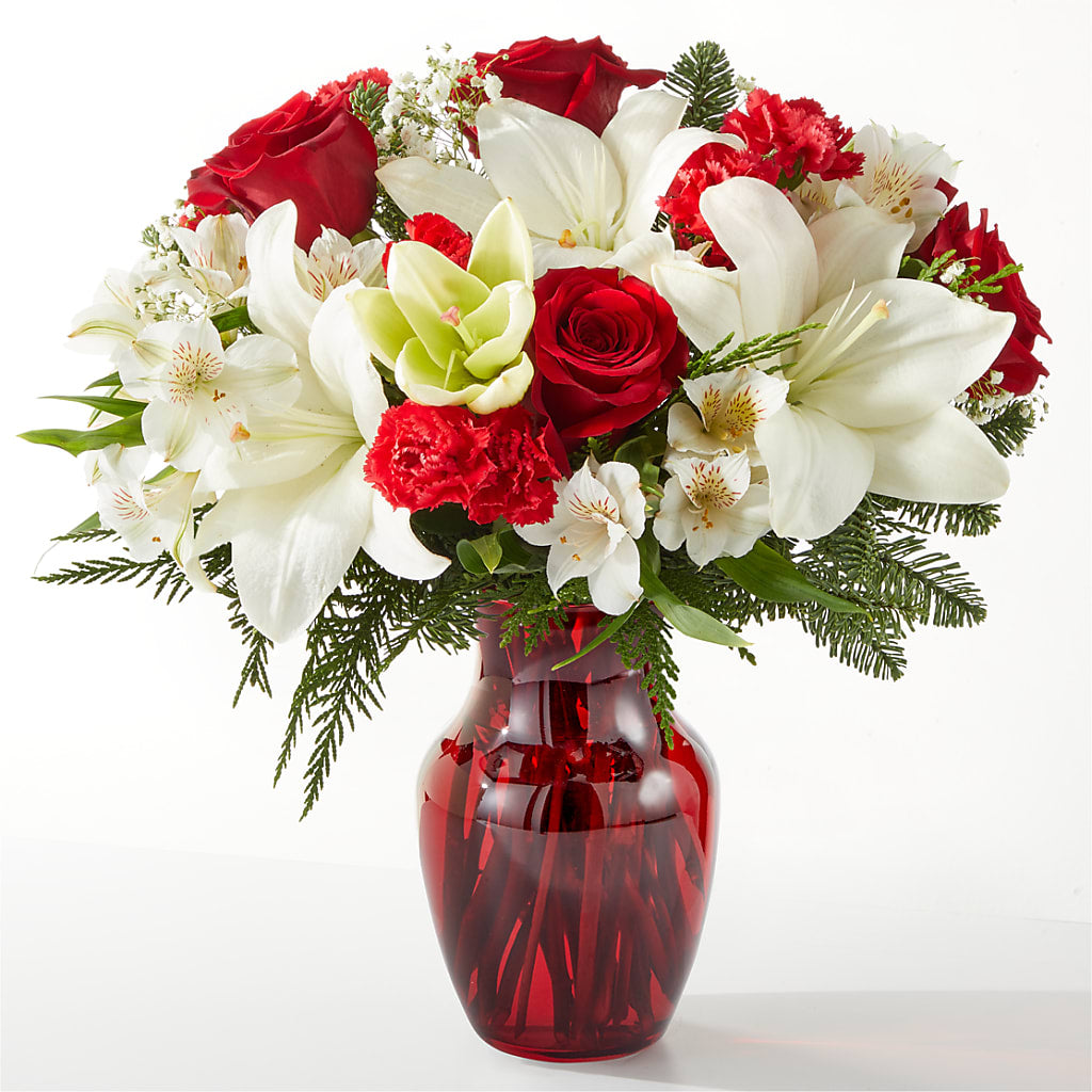 Holiday Season Bouquet – Happy Events By Euna, Metuchen NJ