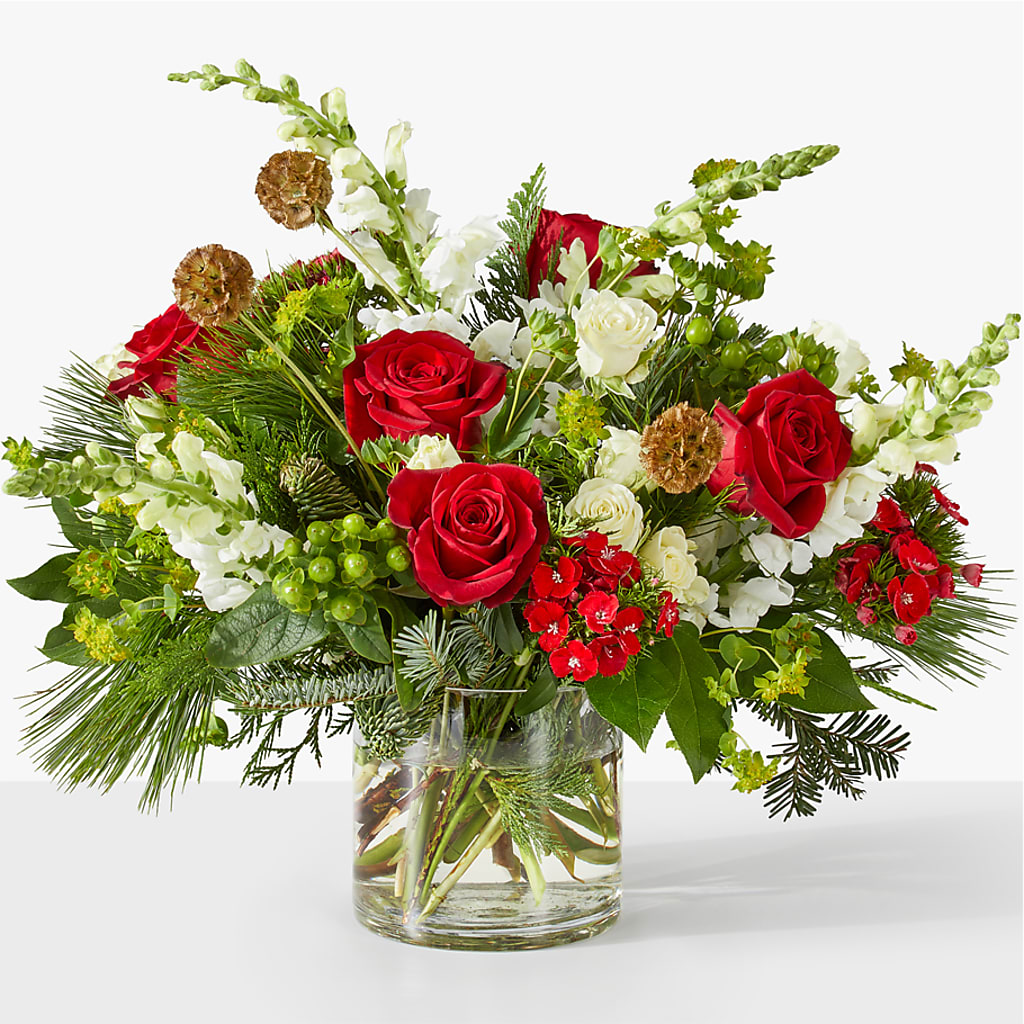 Deck the Halls Bouquet – Happy Events By Euna, Metuchen NJ
