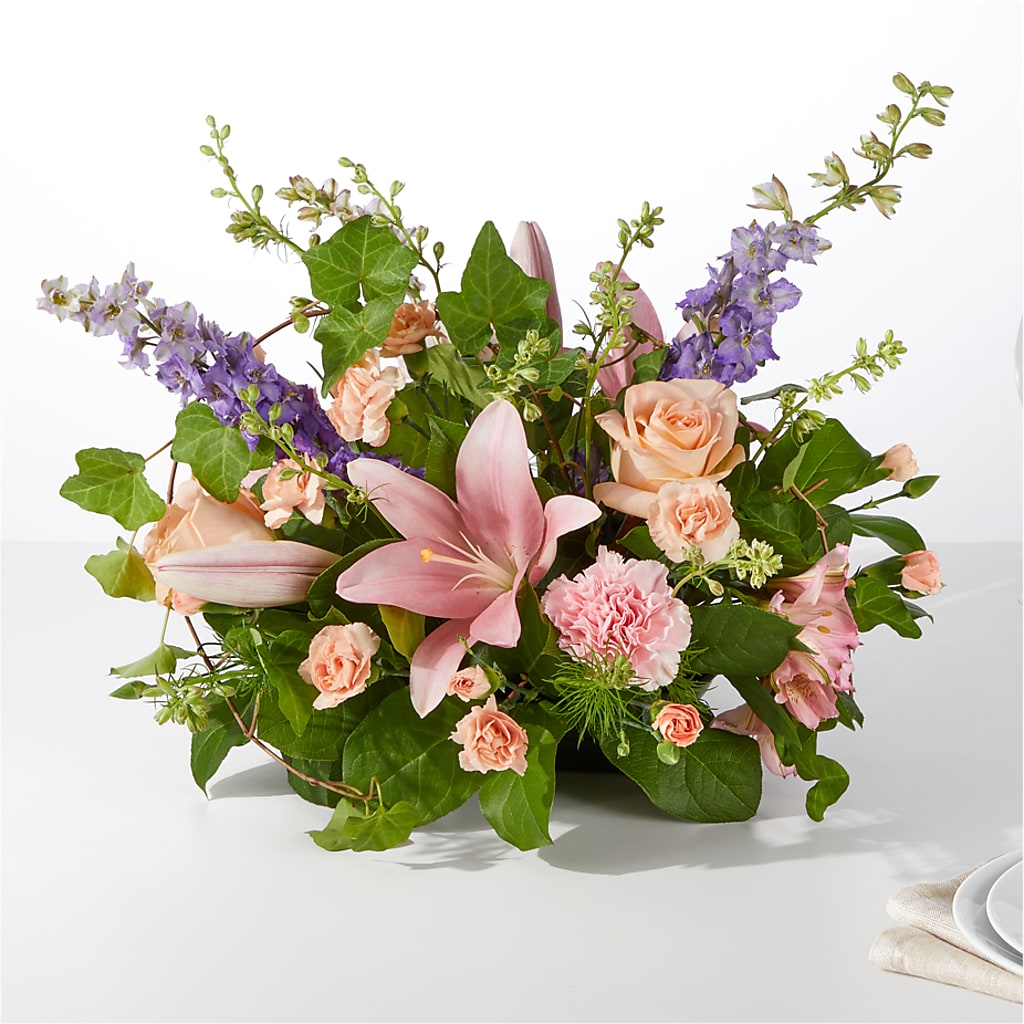 Blossom Time Centerpiece – Happy Events By Euna, Metuchen NJ