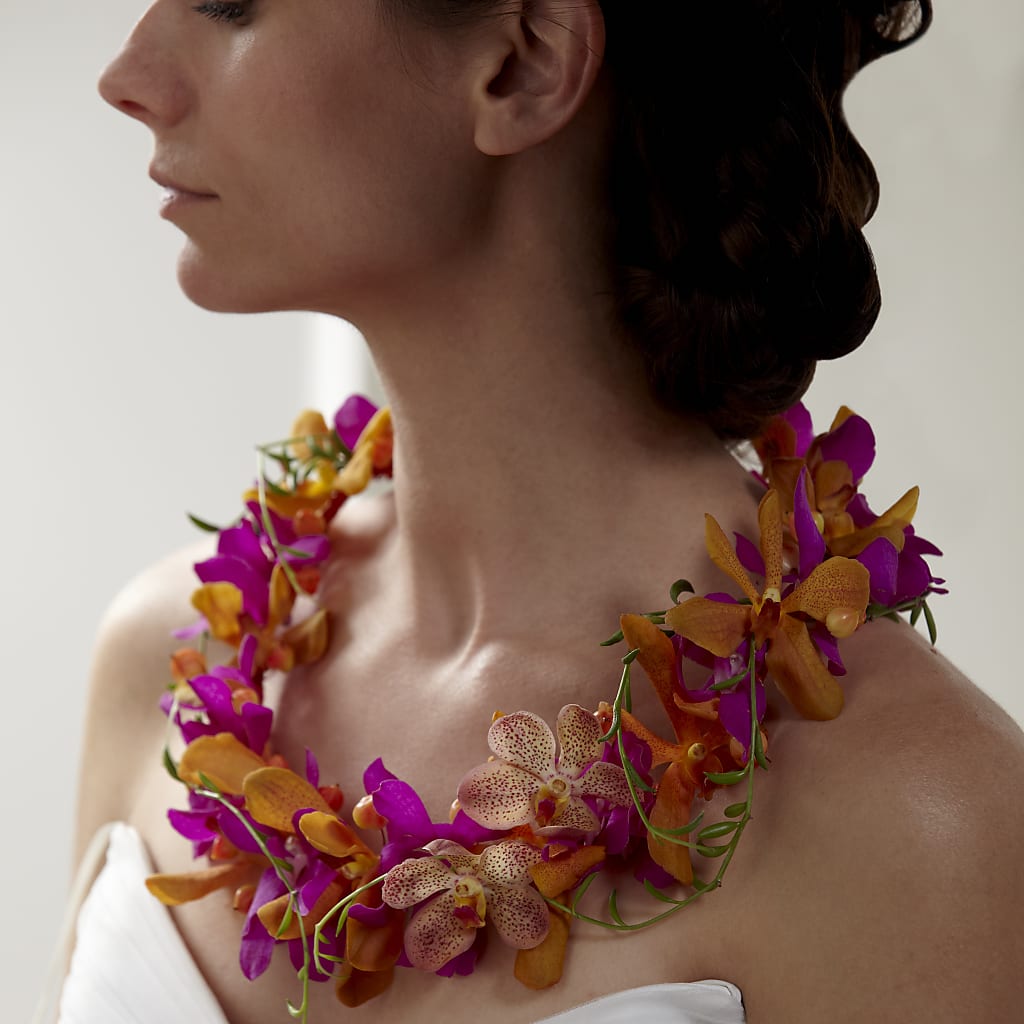 My Sweet Love Floral Necklace – Happy Events By Euna, Metuchen NJ