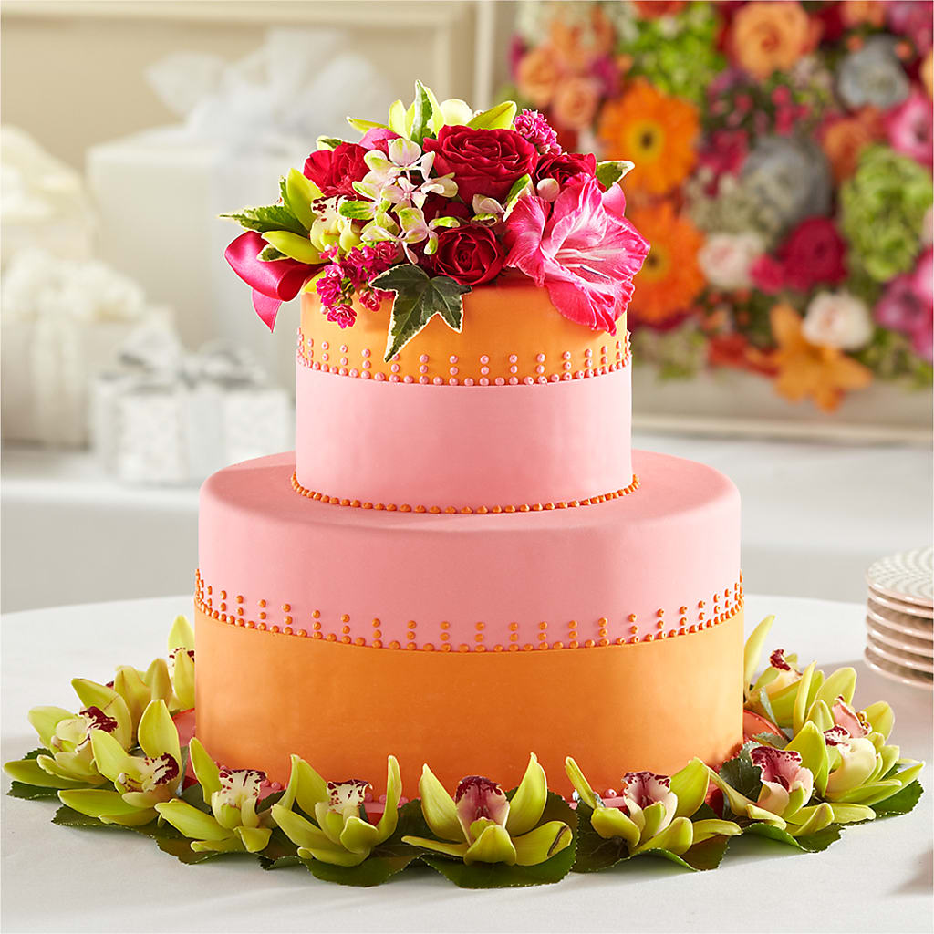 Sweet Citrus Cake Decor – Happy Events By Euna, Metuchen NJ