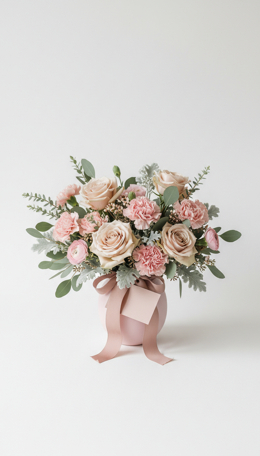 Elegant Glass Vase Arrangement