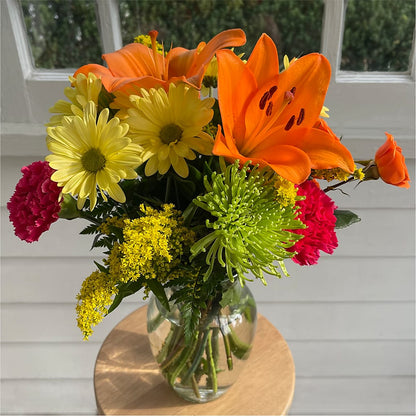 Bold & Bright – A Florist Original –  Happy Events By Euna, Metuchen NJ