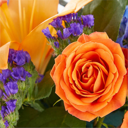 Radiant Citrus Box Bouquet –  Happy Events By Euna, Metuchen NJ