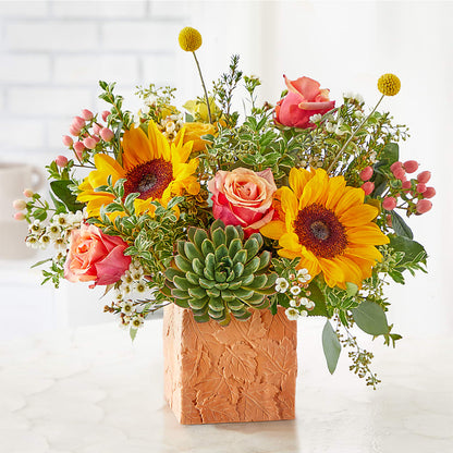 Sunflower Season Bouquet –  Happy Events By Euna, Metuchen NJ