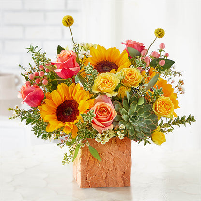 Sunflower Season Bouquet –  Happy Events By Euna, Metuchen NJ