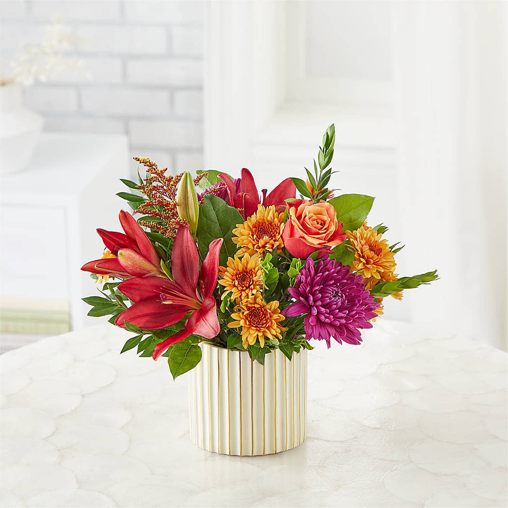 Burgundy Landscape Bouquet –  Happy Events By Euna, Metuchen NJ