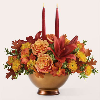 Harvest Table Centerpiece –  Happy Events By Euna, Metuchen NJ