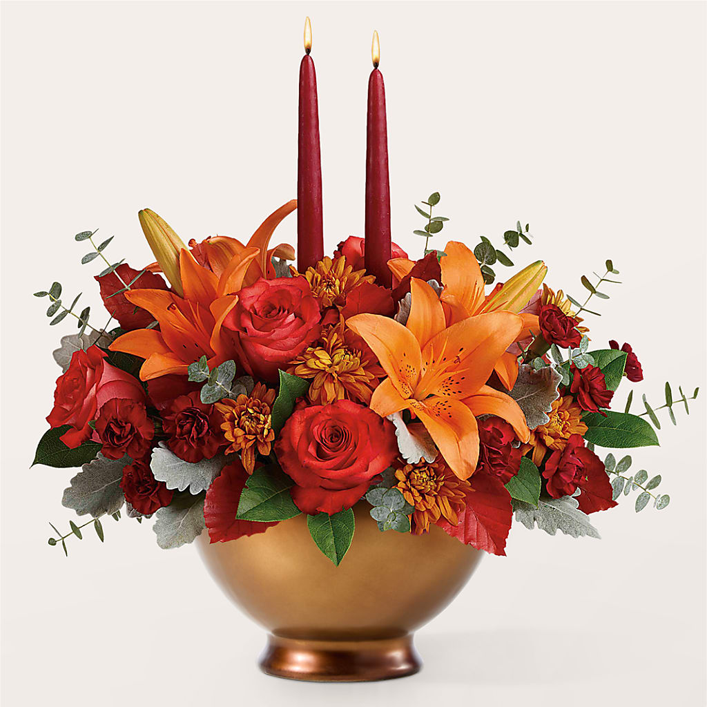 Fruits of Fall Centerpiece –  Happy Events By Euna, Metuchen NJ