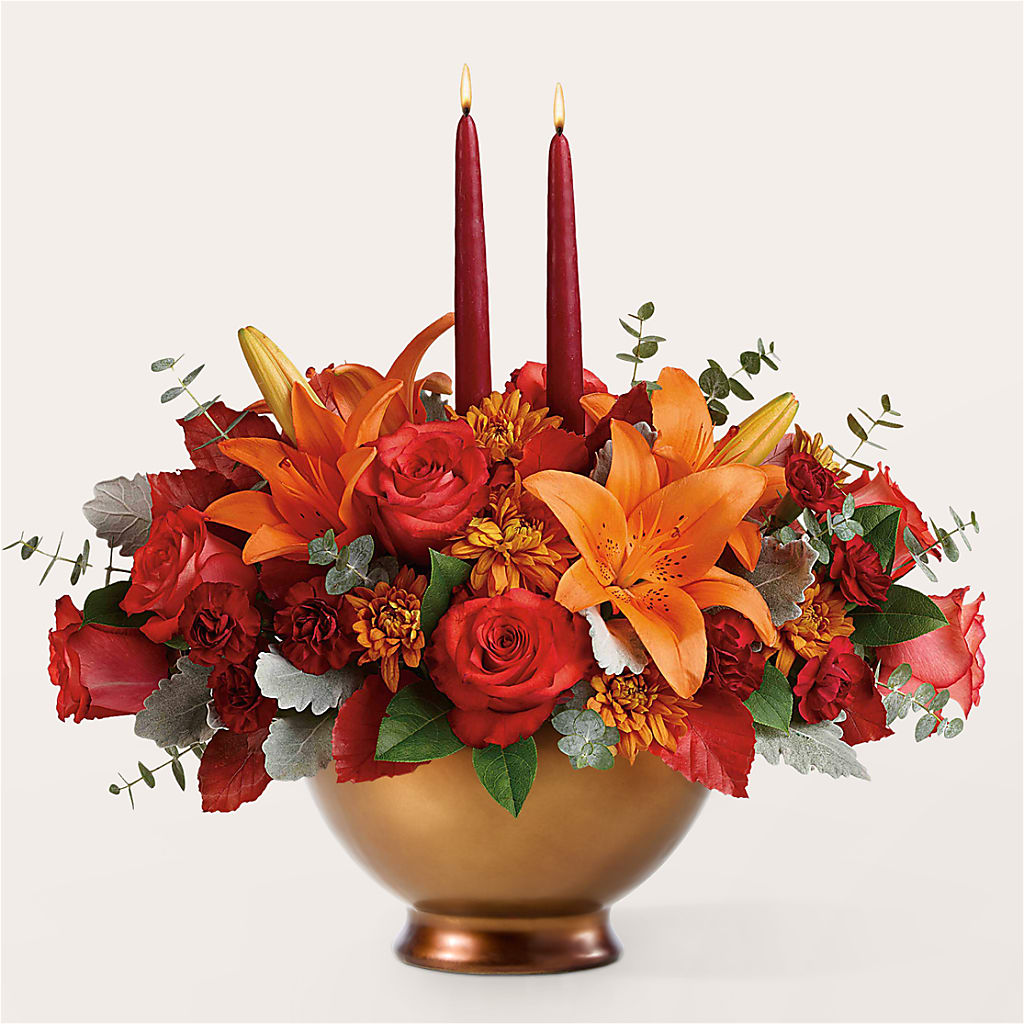 Fruits of Fall Centerpiece –  Happy Events By Euna, Metuchen NJ