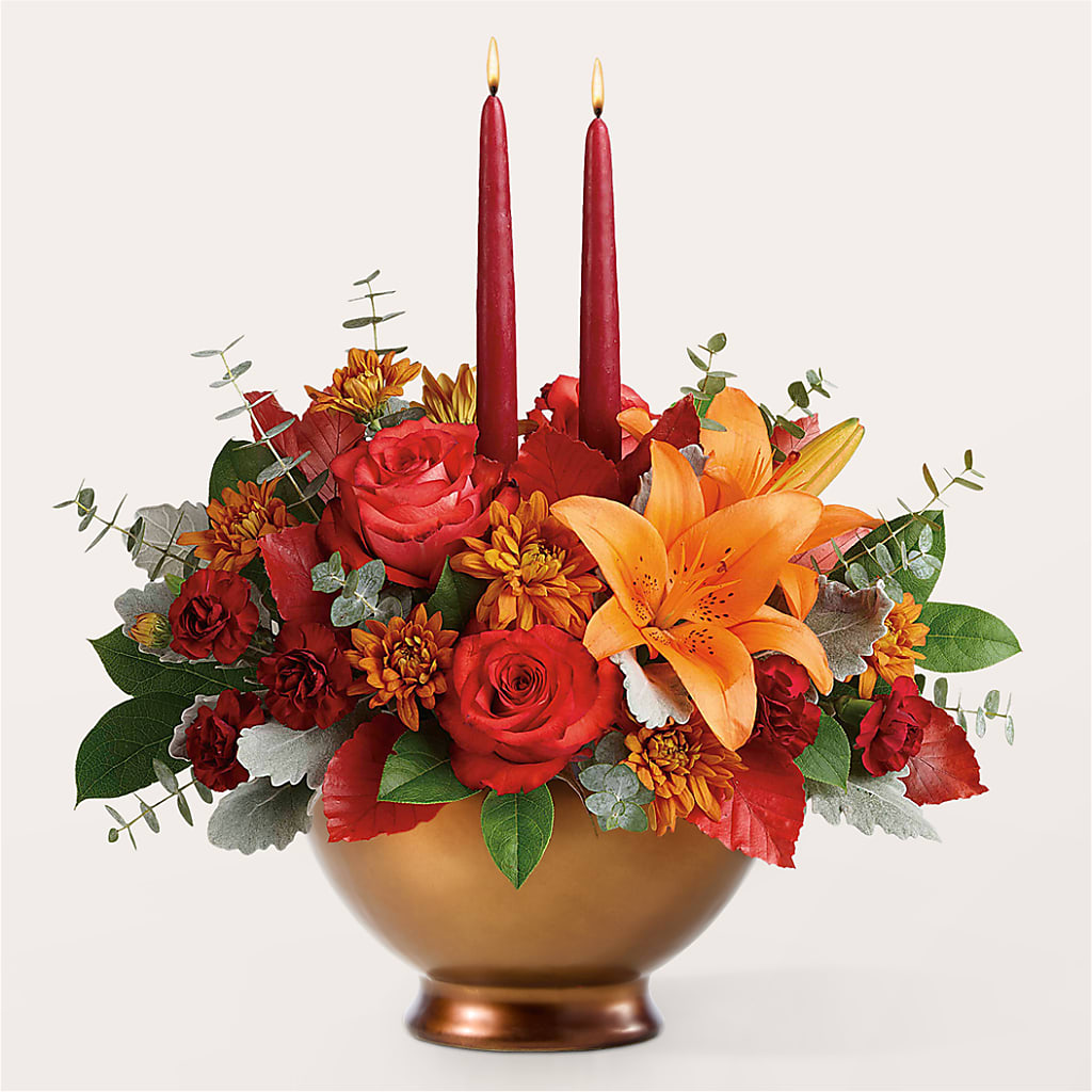 Fruits of Fall Centerpiece –  Happy Events By Euna, Metuchen NJ