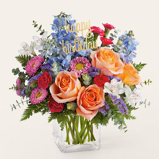 Birthday Bash Bouquet –  Happy Events By Euna, Metuchen NJ