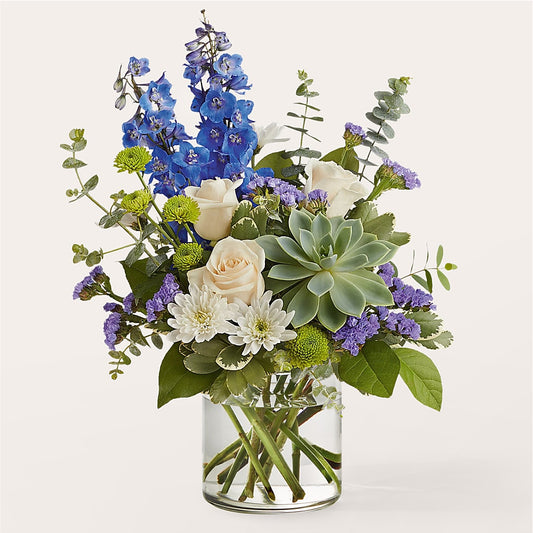 Bouquet Vagues Azurées