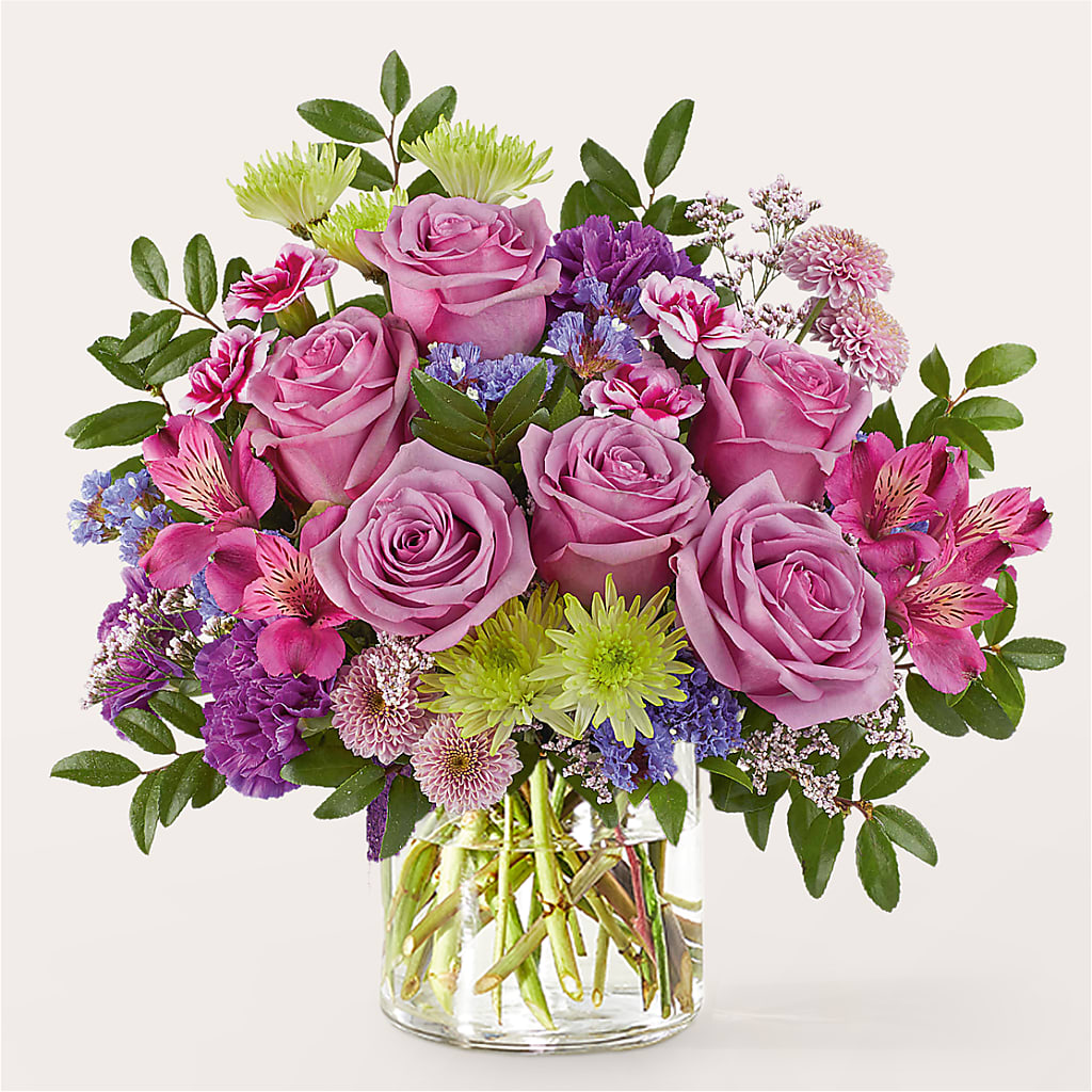 Glass Half Full Bouquet –  Happy Events By Euna, Metuchen NJ
