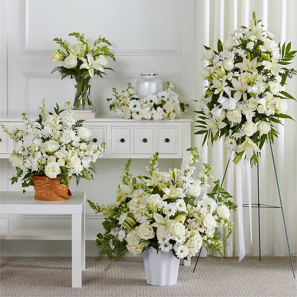 Bouquets de condoléances sincères